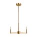 Generation Lighting GL3164203848 Satin Brass Mini Chandelier