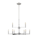 Generation Lighting GL316420905 Chrome Mid Sized Chandelier