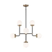 Generation Lighting GL3187908848 Satin Brass Mid Sized Chandelier