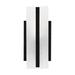 Generation Lighting GL4154301112 Midnight Black 1 Bulb Wall Sconce