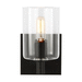 Generation Lighting GL4164201112 Midnight Black 1 Bulb Wall Sconce