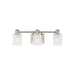 Generation Lighting GL4439803EN3962 Brushed Nickel 3 Bulb Bathroom Light