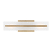 Generation Lighting GL4454302848 Satin Brass 2 Bulb Bathroom Light