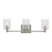 Generation Lighting GL4464203962 Brushed Nickel 3 Bulb Bathroom Light