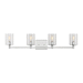 Generation Lighting GL446420405 Chrome 4 or more Bulb Bathroom Light