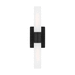 Generation Lighting GL4565002112 Midnight Black 2 Bulb Bathroom Light