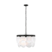 Generation Lighting GL5102506112 Midnight Black Down Light Pendant