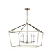 Generation Lighting GL5692605848 Satin Brass Down Light Pendant