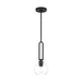 Generation Lighting GL6155701112 Midnight Black Down Light Pendant