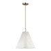 Generation Lighting GL6585101817 Antique White Down Light Pendant