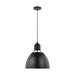 Generation Lighting GL6680301112 Midnight Black Down Light Pendant