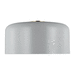 Generation Lighting GL7705401118 Matte Grey Flush Mount Ceiling Light