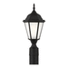 Generation Lighting GL8294112 Black Post Light