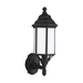 Generation Lighting GL853875112 Black Outdoor Entrance Wall Light