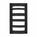 Generation Lighting GL8543193S12 Black Outdoor Entrance Wall Light