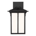 Generation Lighting GL855270112 Black Outdoor Entrance Wall Light