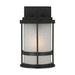 Generation Lighting GL8590901EN312 Black Outdoor Entrance Wall Light