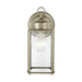 Generation Lighting GL8593965 Antique Brushed Nickel Outdoor Entrance Wall Light