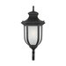 Generation Lighting GL873640112 Black Outdoor Entrance Wall Light