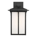 Generation Lighting GL875270112 Black Outdoor Entrance Wall Light