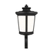 Generation Lighting GL881940112 Black Outdoor Entrance Wall Light