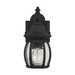 Generation Lighting GL8820312 Black Outdoor Entrance Wall Light