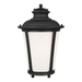 Generation Lighting GL8824412 Black Outdoor Entrance Wall Light