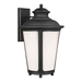 Generation Lighting GL88244EN312 Black Outdoor Entrance Wall Light