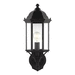 Generation Lighting GL883870112 Black Outdoor Entrance Wall Light