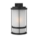 Generation Lighting GL8890901EN312 Black Outdoor Entrance Wall Light