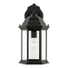 Generation Lighting GL893870112 Black Outdoor Entrance Wall Light