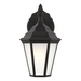 Generation Lighting GL8993712 Black Outdoor Entrance Wall Light