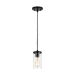 Generation Lighting GL6190301112 Midnight Black Mini Pendant