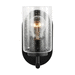 Generation Lighting GL41170112 Midnight Black 1 Bulb Wall Sconce