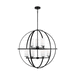 Generation Lighting GL3124609EN3112 Midnight Black Entrance / Foyer Pendant