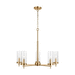 Generation Lighting GL3190305848 Satin Brass Mid Sized Chandelier