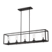 Generation Lighting GL6690305112 Midnight Black Linear Pendant