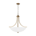 Generation Lighting GL6616504848 Satin Brass Up Light Pendant