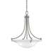 Generation Lighting GLF2246EN33BS Brushed Steel Up Light Pendant