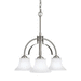 Generation Lighting GLF2250EN33BS Brushed Steel Linear Pendant