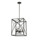 Generation Lighting GLF3195EN4IO Iron Oxide Entrance / Foyer Pendant