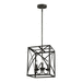 Generation Lighting GLF3196EN3IO Iron Oxide Entrance / Foyer Pendant