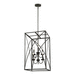 Generation Lighting GLF3197EN6IO Iron Oxide Entrance / Foyer Pendant