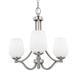 Generation Lighting GLF29633SN Satin Nickel Mini Chandelier