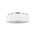 Generation Lighting GLFM312BS Brushed Steel Flush Mount Ceiling Light