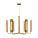 Generation Lighting GLKC1076BBS Burnished Brass Mid Sized Chandelier