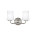 Generation Lighting GLVS23602SN Satin Nickel 2 Bulb Bathroom Light