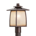 Generation Lighting GLOL8508EN3SBR Sorrel Brown Post Light