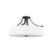 Generation Lighting GLSF254EN3ORB Oil Rubbed Bronze Semi Flush Mount Ceiling Light