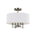 Generation Lighting GLSF349ENSN Satin Nickel Flush Mount Ceiling Light